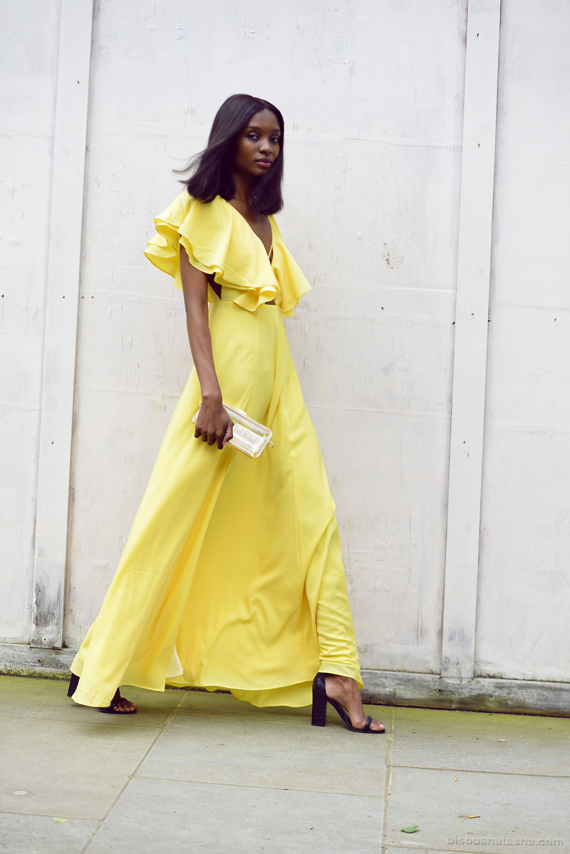 Nasty gal lemon dress sales