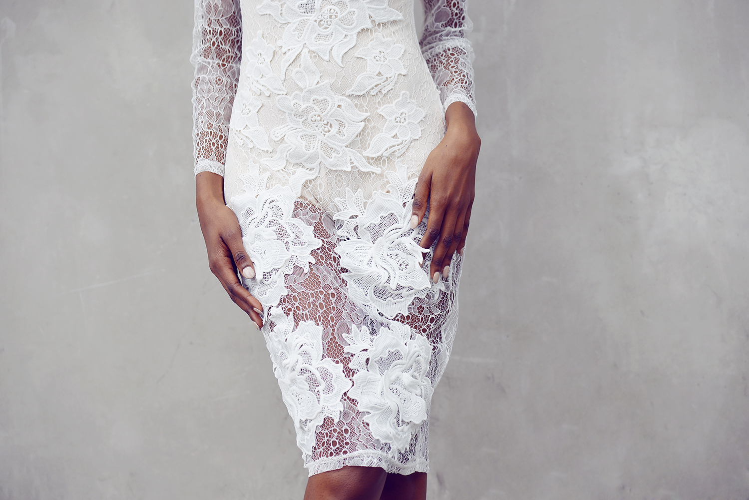 missguided LACE APPLIQUE dress - natasha-ndlovu-4