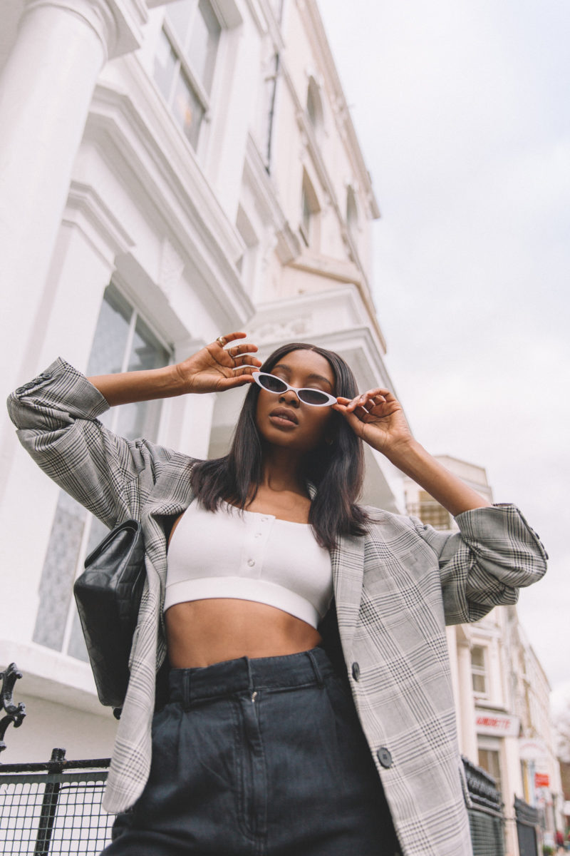 ASOS Small Cat Eye Sunglasses - Natasha Ndlovu
